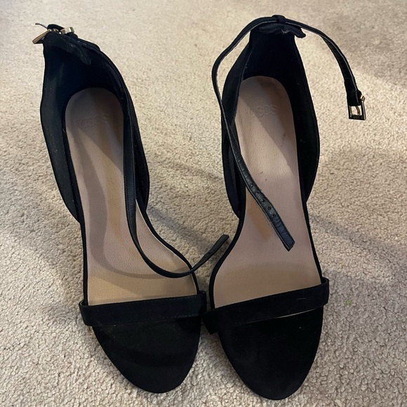 Wide Fit Black Stiletto ASOS Size 9 - Picture 2 of 6